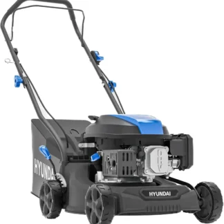 Hyundai 16" / 40cm Petrol Lawn Mower — 139cc 4-Stroke, Hand Push, 40 L Bag